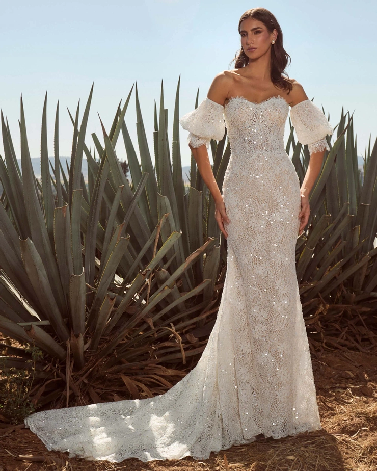 La Perle by Calla Blanche Style #LP2440 #1 frontface vertical picture