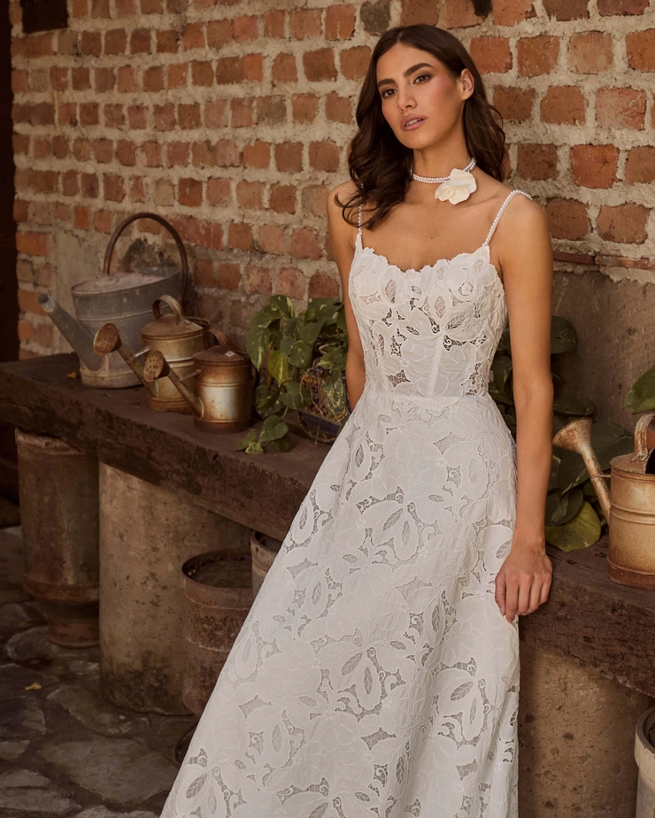 La Perle by Calla Blanche Style #LP2444 #2 frontface vertical cropped picture