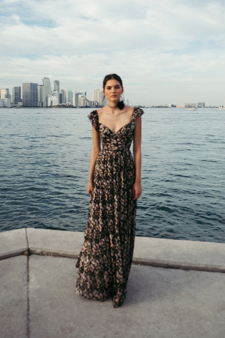 chinese dress ladies Rebecca Enchanted Floral  Jenny Yoo