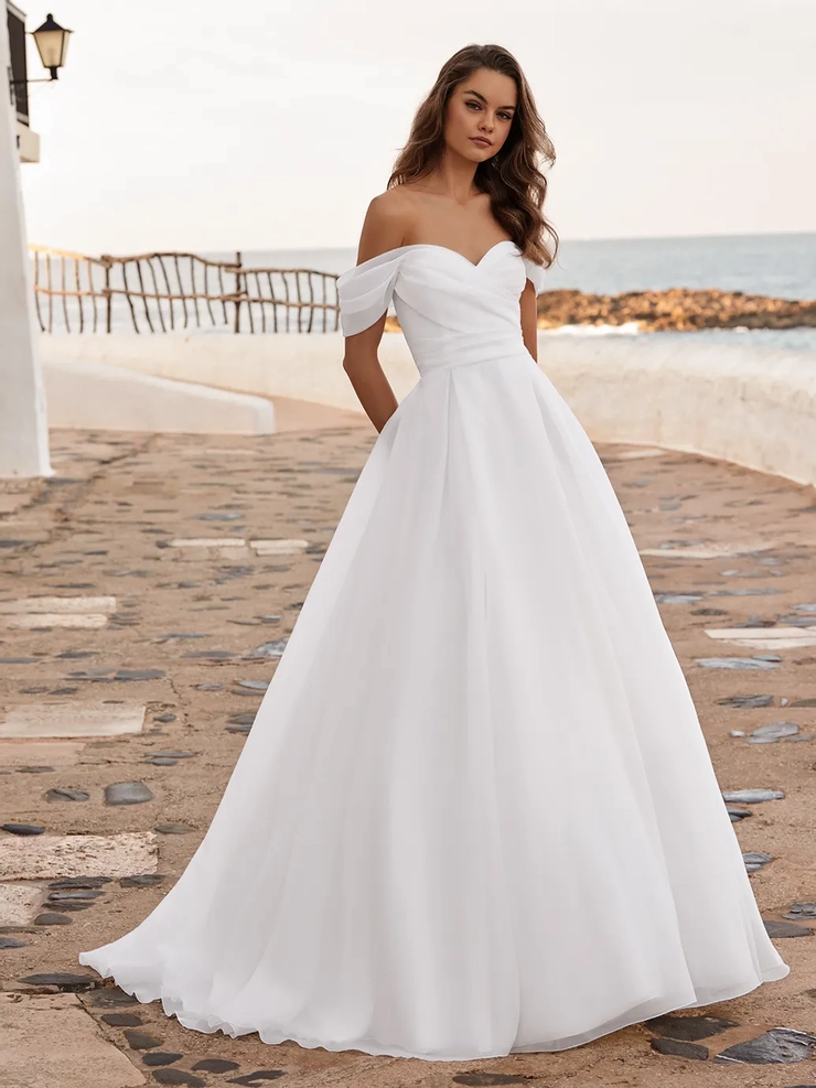 red off shoulder cocktail dress Corset Off-Shoulder Formal Evening Gown with Front Slit