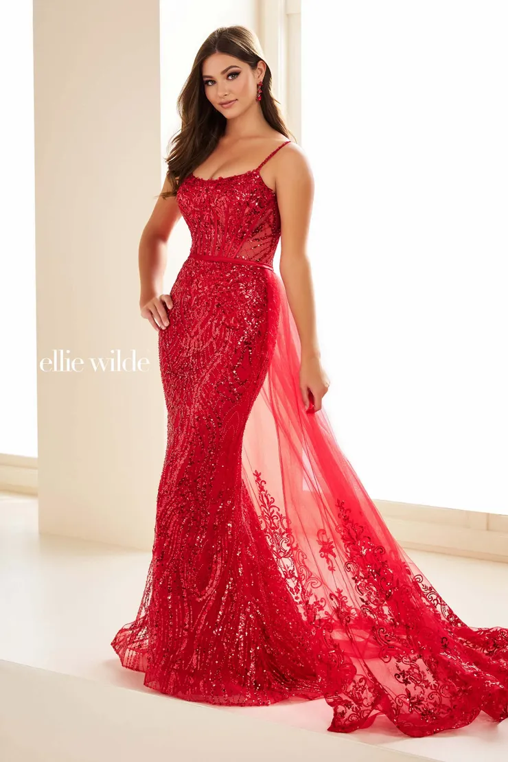 Ellie Wilde Style #EW36075 #1 frontface vertical picture