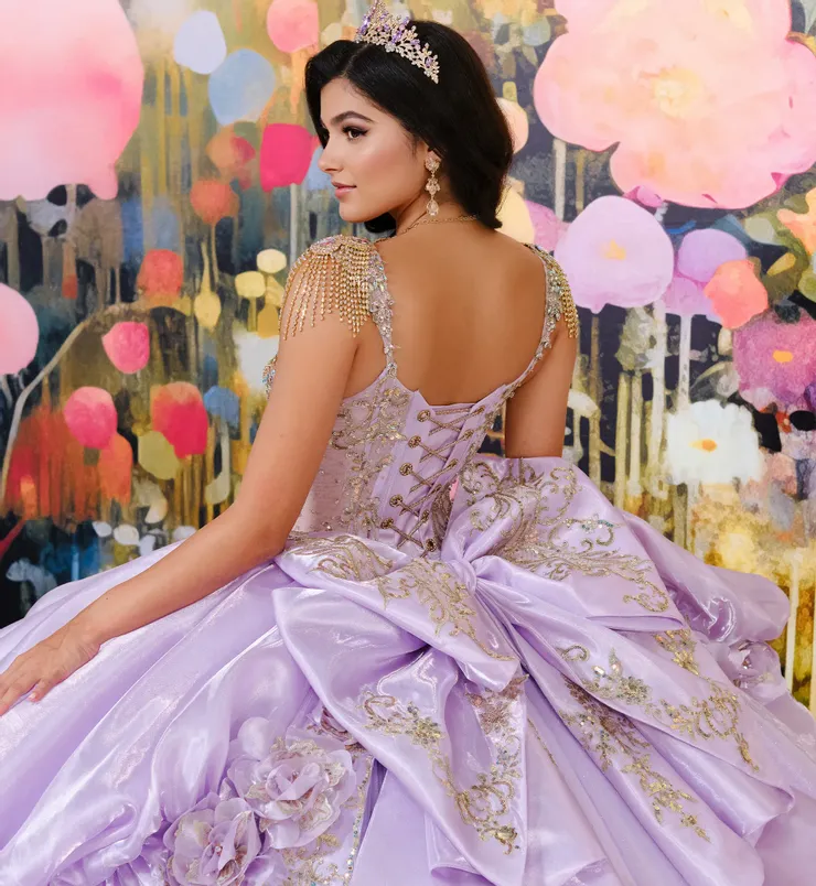 Princesa by Ariana Vara Style #PR30195 #6 backface vertical cropped picture