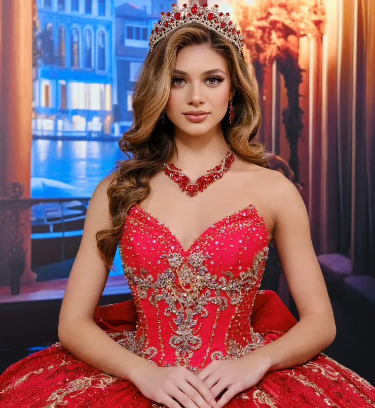 Princesa by Ariana Vara Style #PR70104 #4 frontface vertical cropped picture