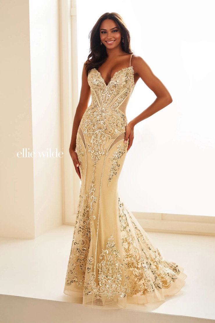 gold bodice wedding dress Lace-Up Gold Off the Shoulder Corset Tiered Ball Gown – FancyVestido