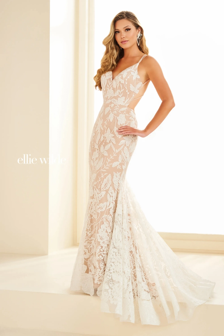 EW36034 #3 Ivory/Nude frontface vertical picture