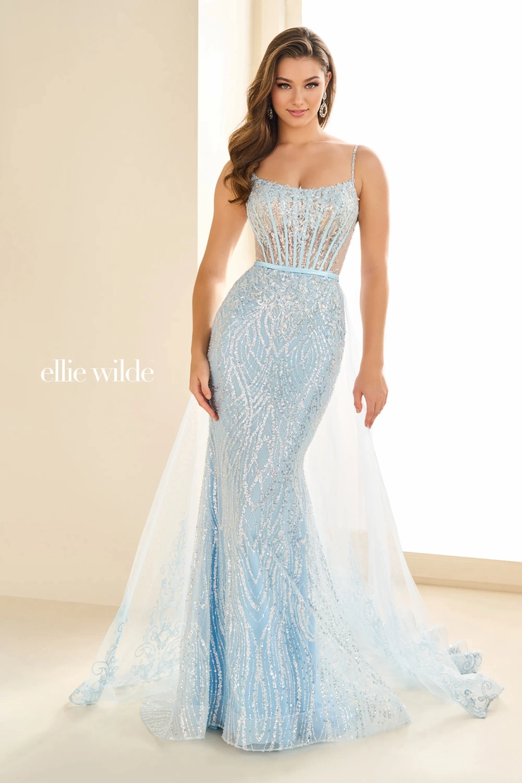 EW36075 #1 Ice Blue frontface vertical picture