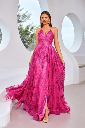 Jadore Evening Style #J25021 #2 frontface vertical thumbnail