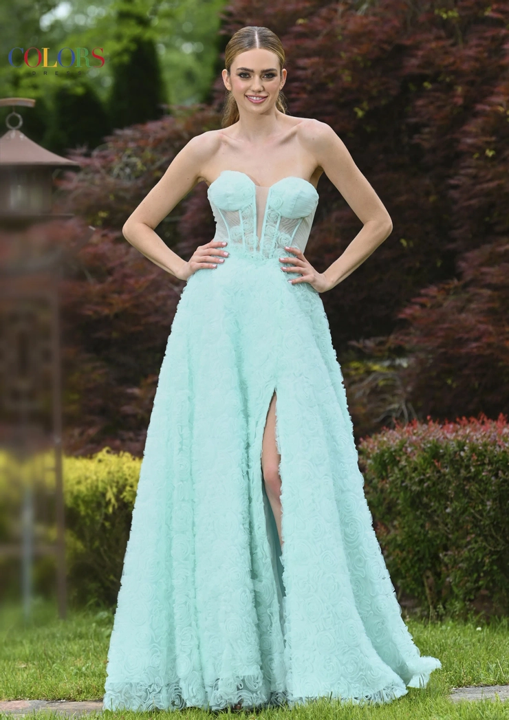 Colors Dress Style #3507 #1 frontface vertical picture