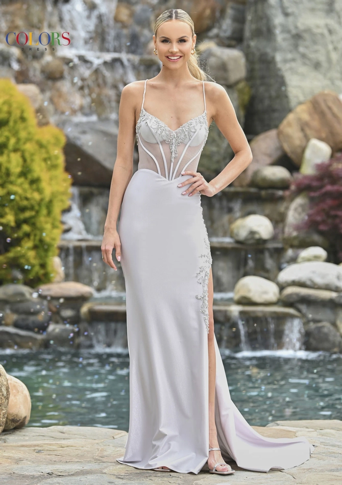 3524 - Colors Dress | Sweetheart Mermaid Beading Prom Dress