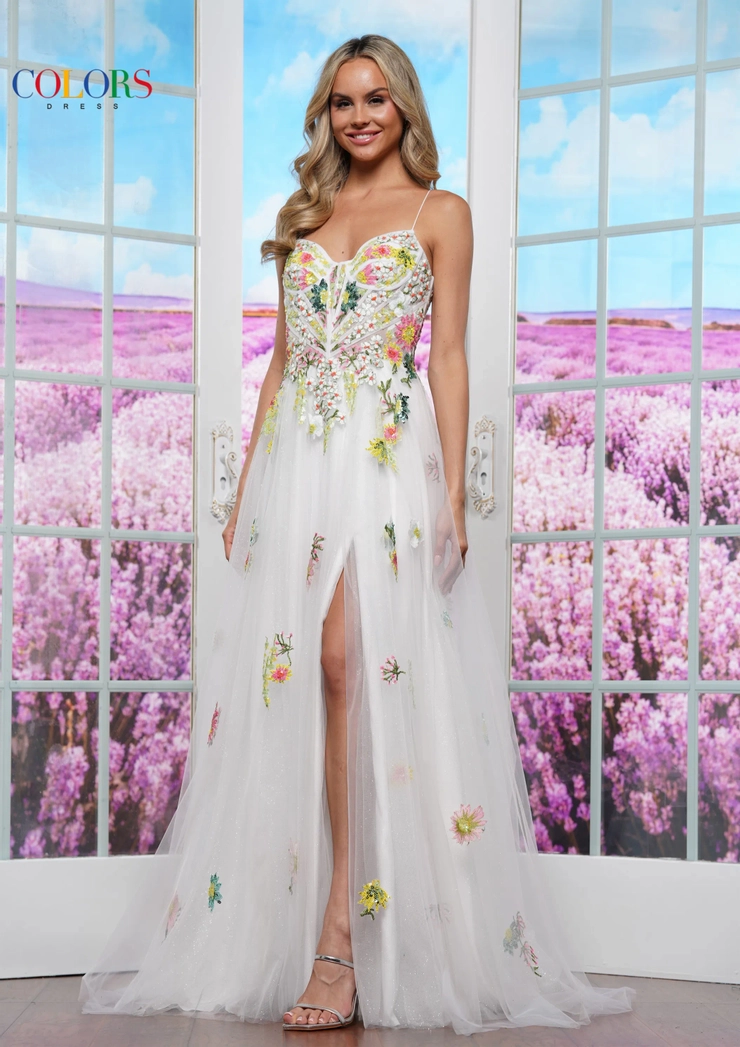 Colors Dress Style #3582 #1 frontface vertical picture