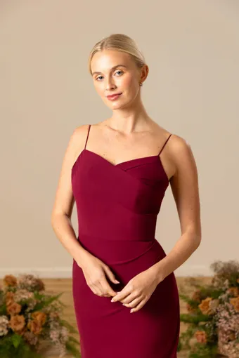Essentials By True Bride Chiffon #2 frontface vertical cropped thumbnail