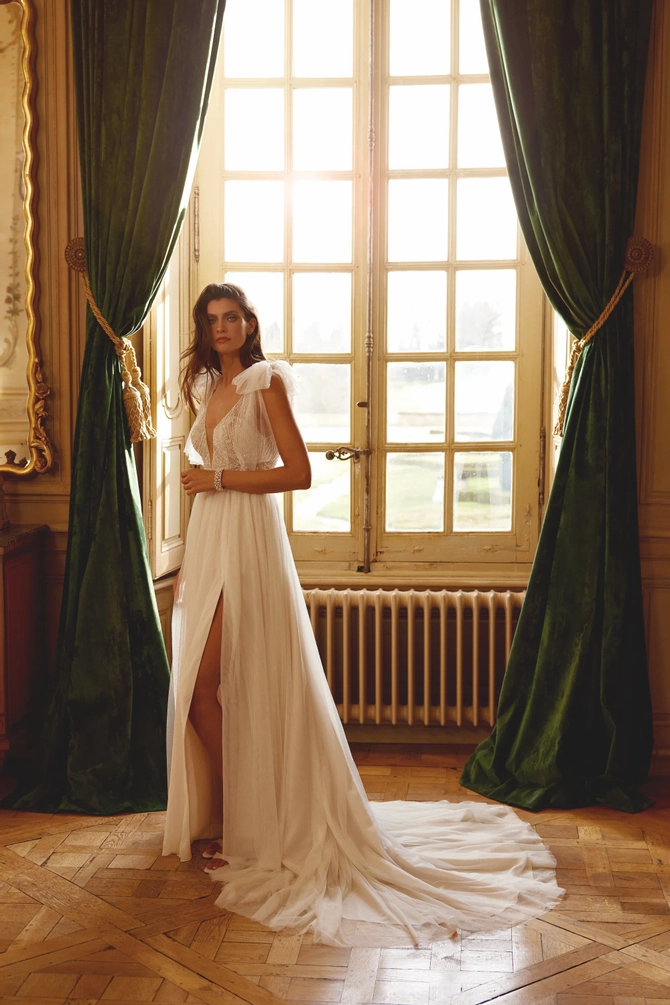 BY MALENE BIRGER FRANKLYN ロングドレス　ジレVネック 88430__d_f.670.webp