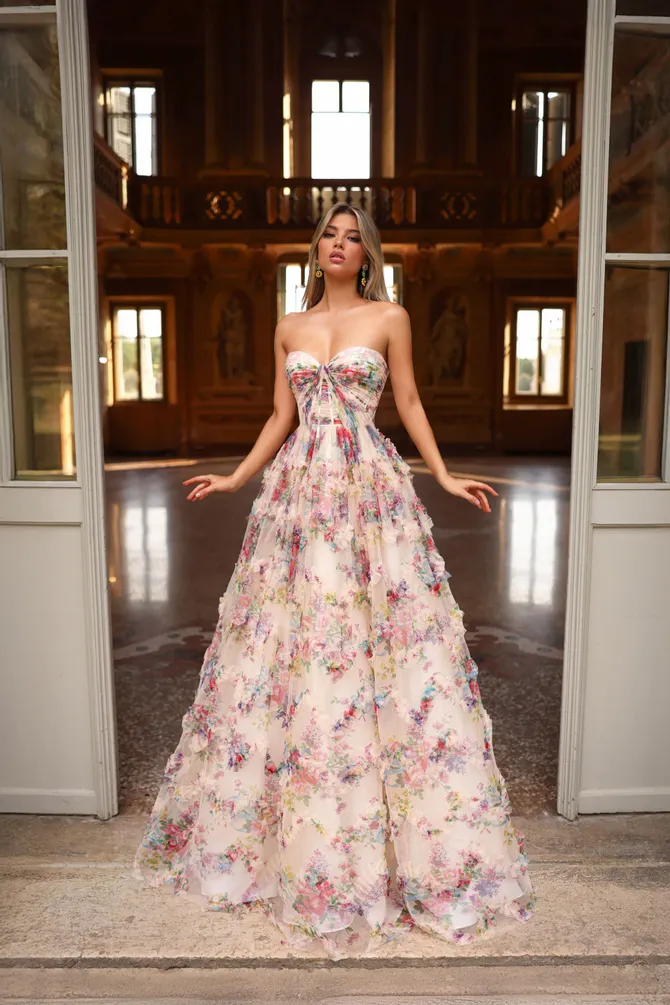 【SU PARIS/ス パリス】GOWN ナチュラル ALYCE Paris 7102 Bridal Dress - Alyce Paris
