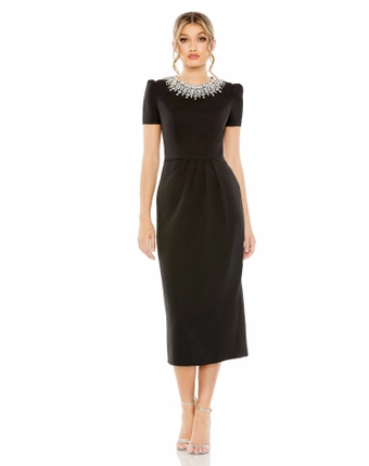 Mac Duggal Style 49606 #1 Black frontface vertical thumbnail