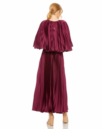Mac Duggal Style 49638 #8 Raspberry backface vertical thumbnail