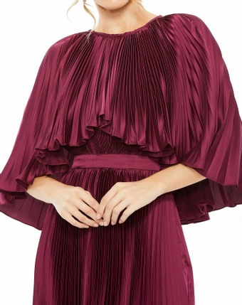 Mac Duggal Style 49638 #19 Raspberry frontface vertical cropped thumbnail