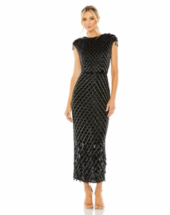 Mac Duggal Style 5776 #1 Black frontface vertical thumbnail