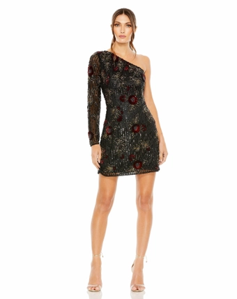 Mac Duggal Style 5919 #1 Black frontface vertical thumbnail