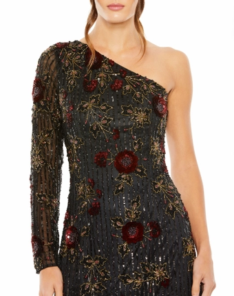 Mac Duggal Style 5919 #4 Black frontface vertical cropped thumbnail