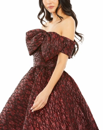 Mac Duggal Style 68622 #2 Ruby frontface vertical cropped thumbnail