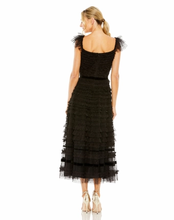 Mac Duggal Style 8054 #4 Black backface vertical thumbnail
