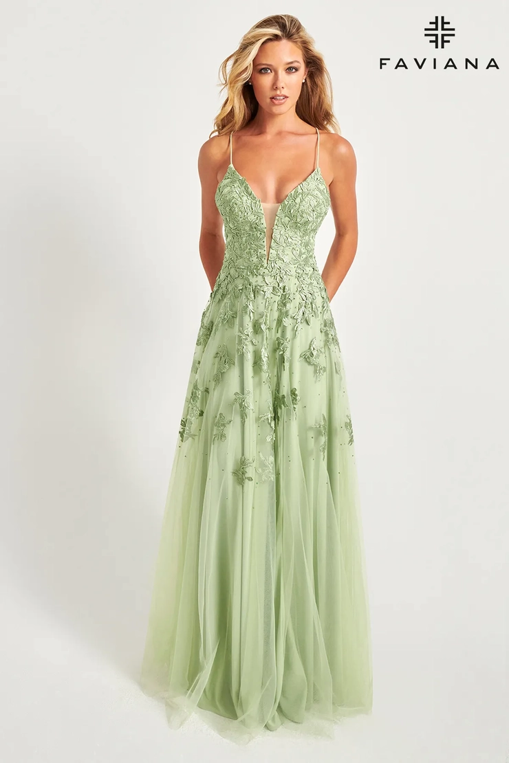 faviana prom dress Faviana Prom ES10890 main image 0