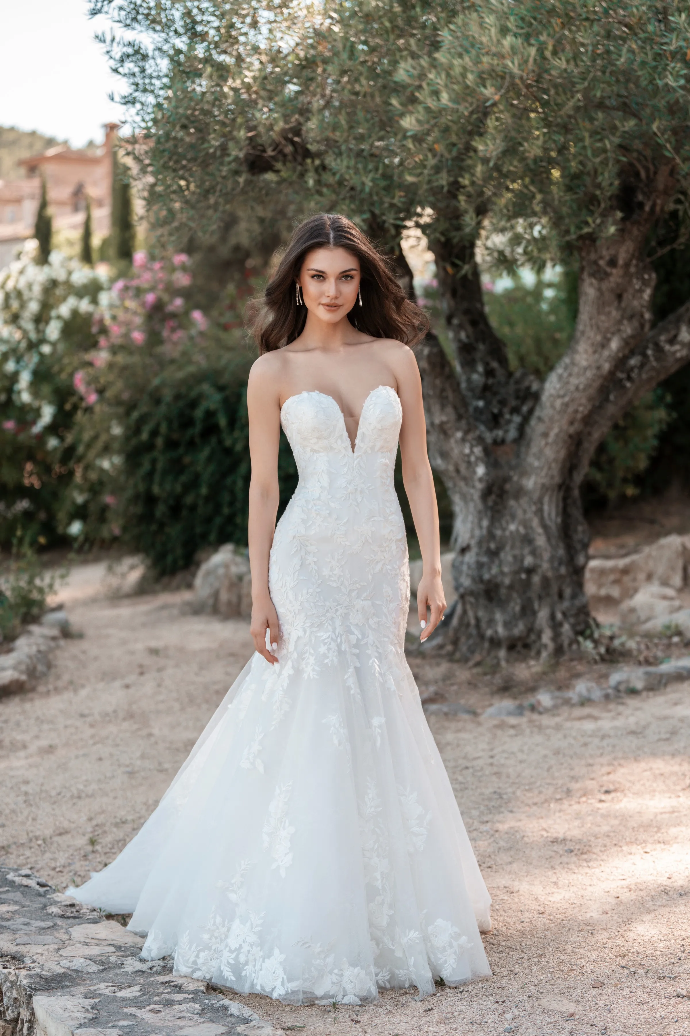 fit and flare wedding dress