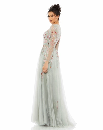 Mac Duggal 11241 #3 default Platinum Multi backface vertical thumbnail