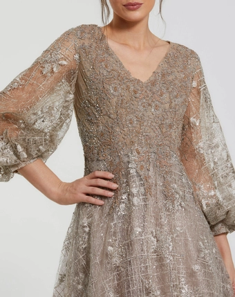Mac Duggal 20283 #4 Mocha frontface vertical cropped thumbnail