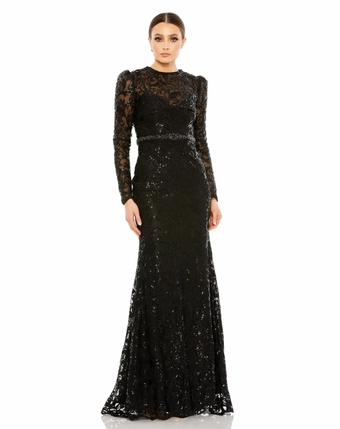 Mac Duggal 68011 #0 default Black frontface vertical thumbnail