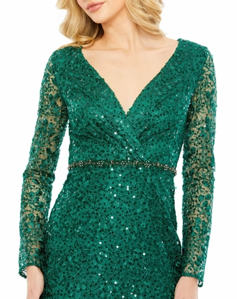 Mac Duggal 68016 #4 Emerald frontface vertical cropped thumbnail
