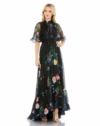 Mac Duggal 68230 #0 default Black Multi frontface vertical thumbnail