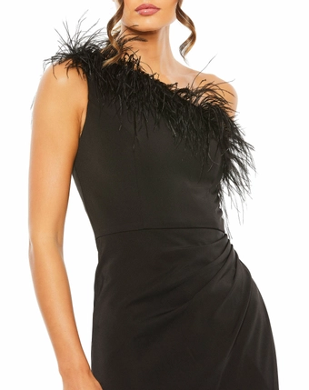Mac Duggal 68456 #2 Black frontface vertical cropped thumbnail
