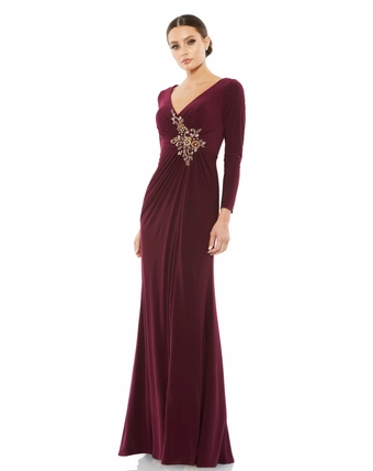 Mac Duggal 68736 #0 default Berry frontface vertical thumbnail