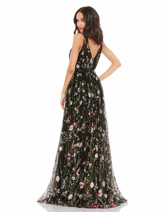 Mac Duggal 70132 #1 default Black Multi backface vertical thumbnail