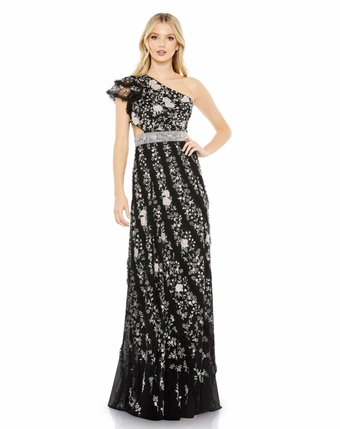 Mac Duggal 70160 #0 default Black Multi frontface vertical thumbnail