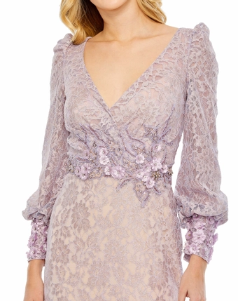 Mac Duggal 79397 #4 Vintage Lilac frontface vertical cropped thumbnail