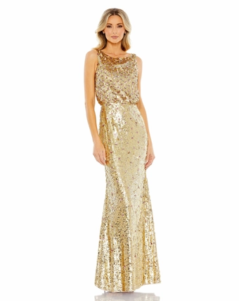 Mac Duggal 93645 #0 default Gold frontface vertical thumbnail