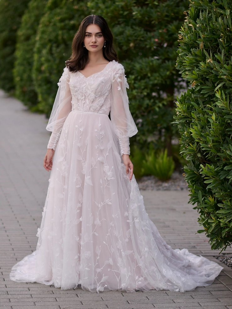 knee length dresses for ladies Christina Wu 15782