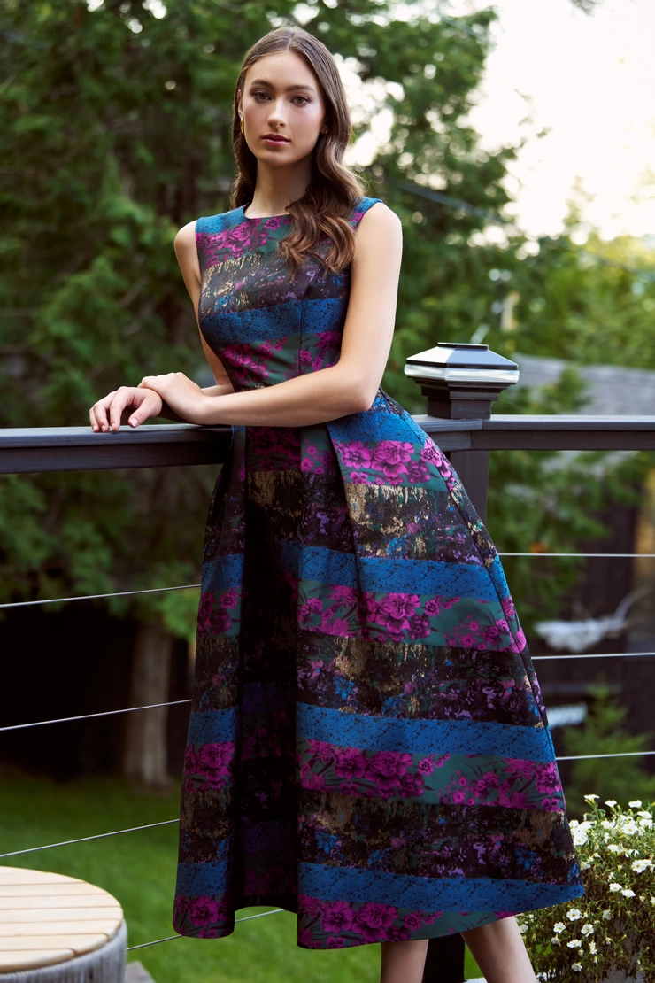 formal kay unger dresses Margerite Column Gown – Kay Unger main image 0