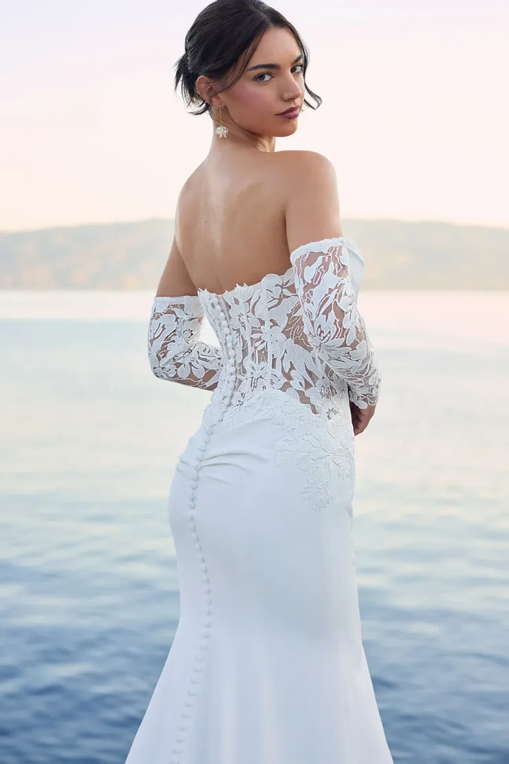 Sophia Tolli Style #Y3180 #7 backface vertical cropped picture