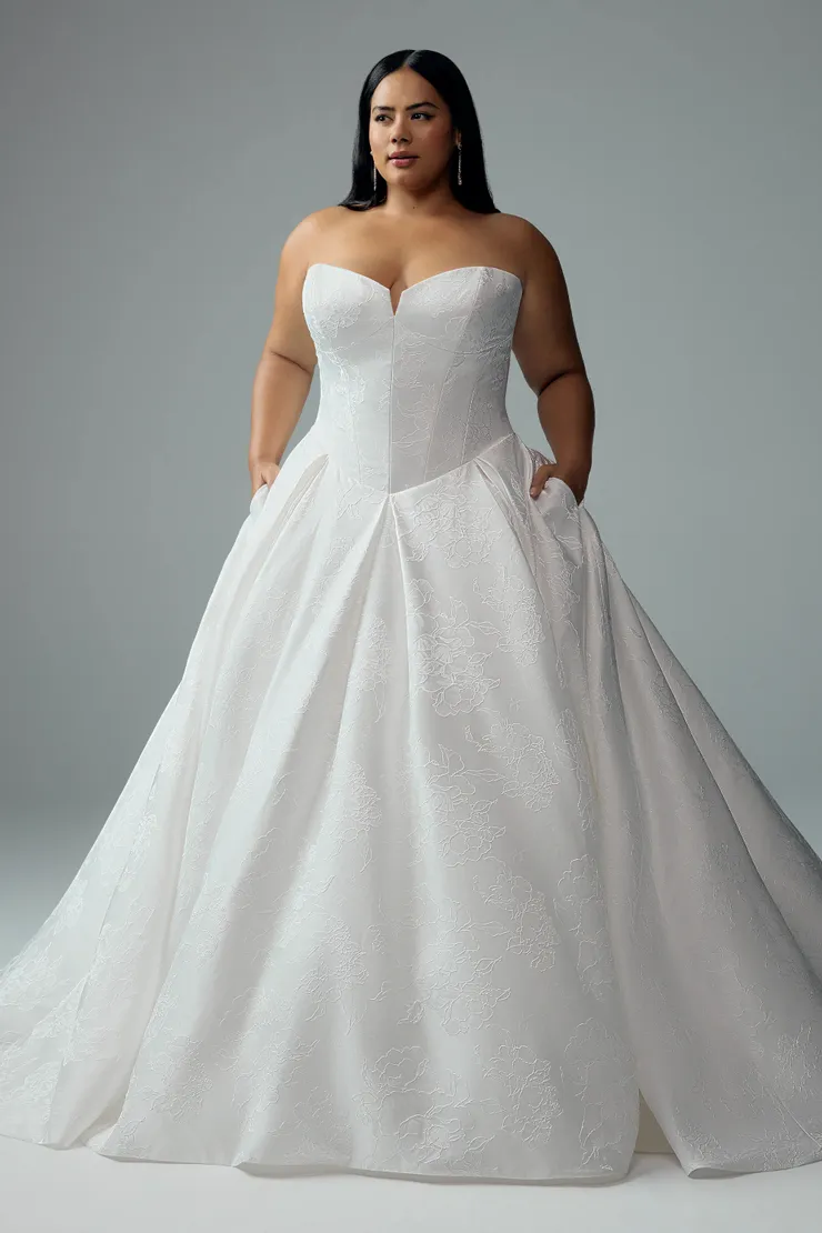 Sophia Tolli Style #Y3182B #1 frontface vertical picture