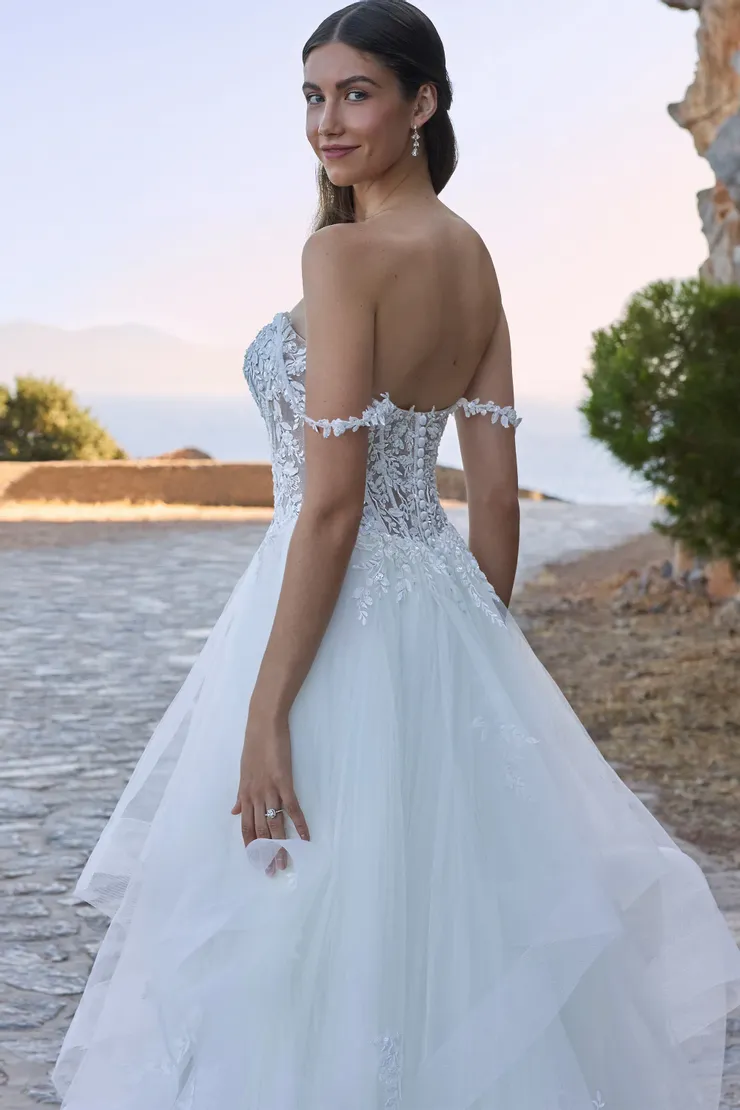 Sophia Tolli Style #Y3186 #3 backface vertical cropped picture