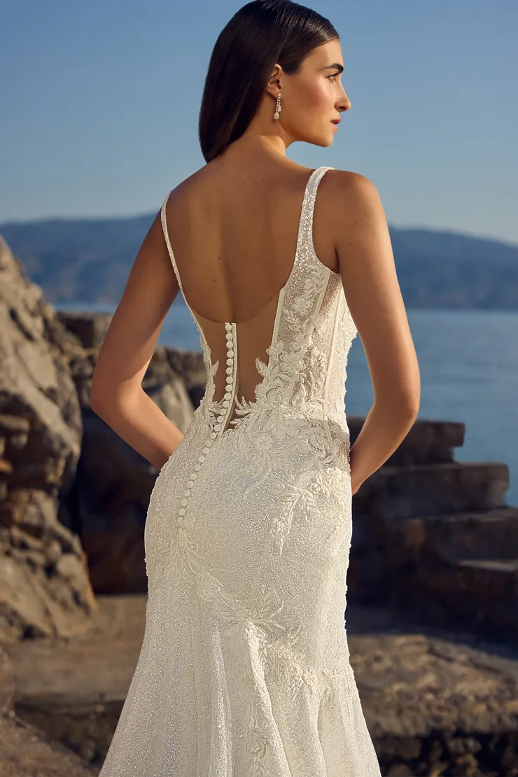 Sophia Tolli Style #Y3196 #5 backface vertical cropped picture
