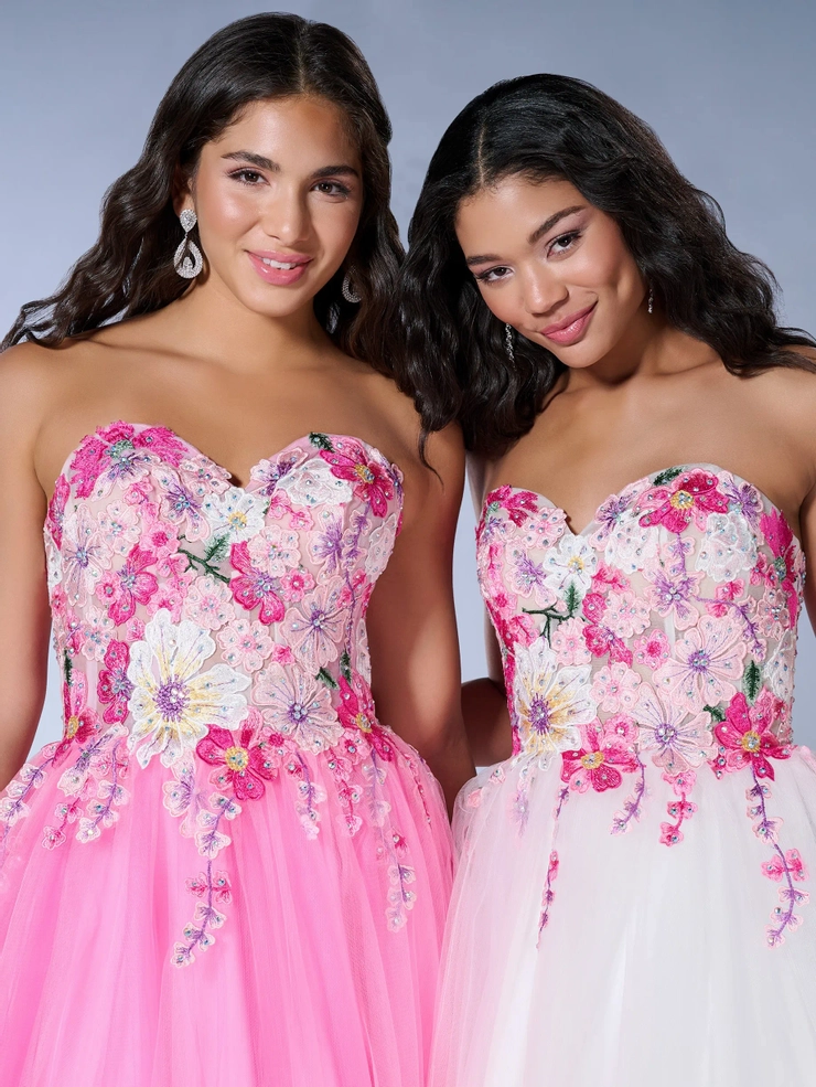 Tiffany Designs Style #16142 #3 Pink Multi frontface vertical cropped picture