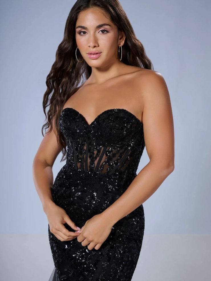 Tiffany Designs Style #16170 #1 Black frontface vertical cropped picture