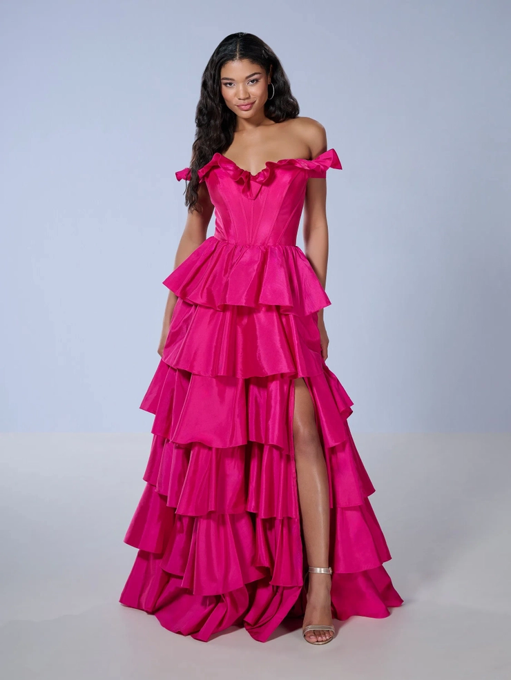Tiffany Designs Style #16175 #1 Fuchsia frontface vertical picture