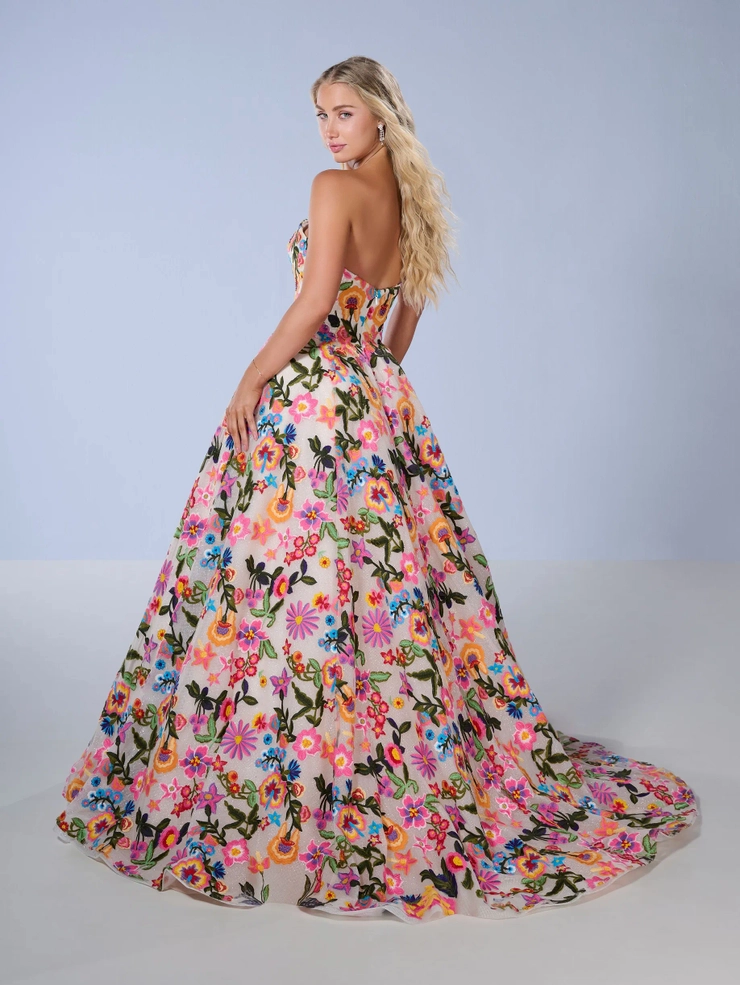 Tiffany Designs Style #16176 #1 default Floral Fantasy backface vertical picture