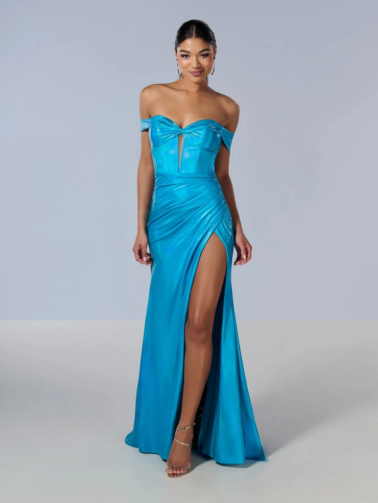 Tiffany Designs Style #16186 #1 Electric Blue frontface vertical picture