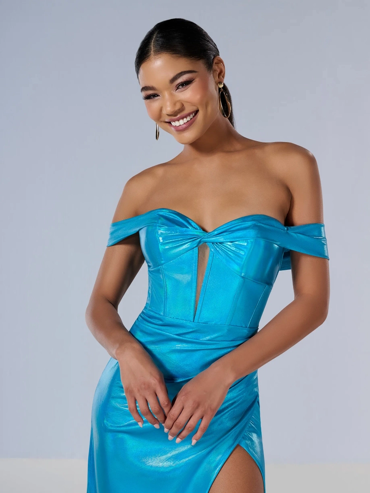 Tiffany Designs Style #16186 #3 Electric Blue frontface vertical cropped picture